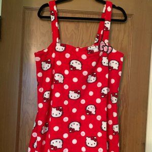 Red Hello Kitty Bath towel wrap